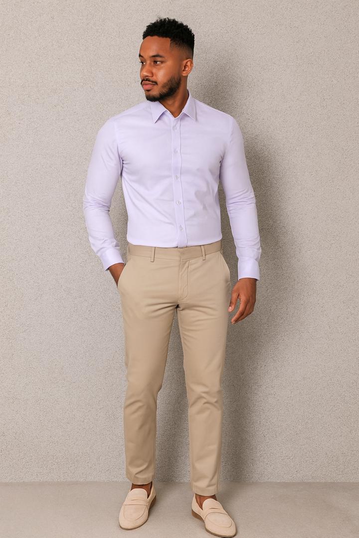 Ensemble chemise en coton
