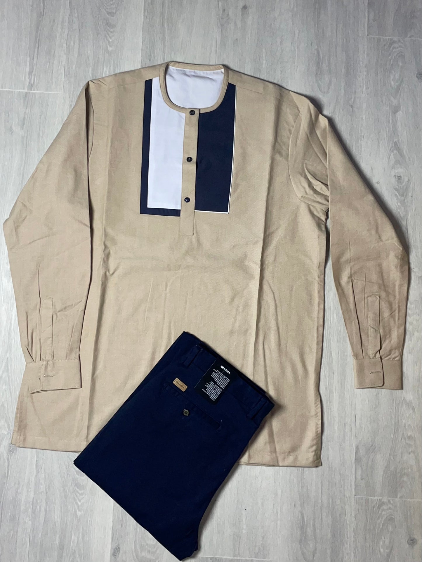 Ensemble chemise coton