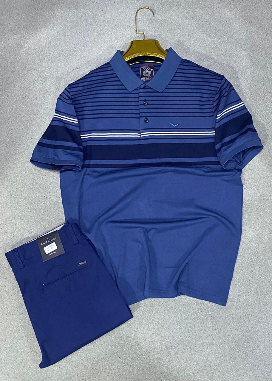 Ensemble kaki et Lacoste