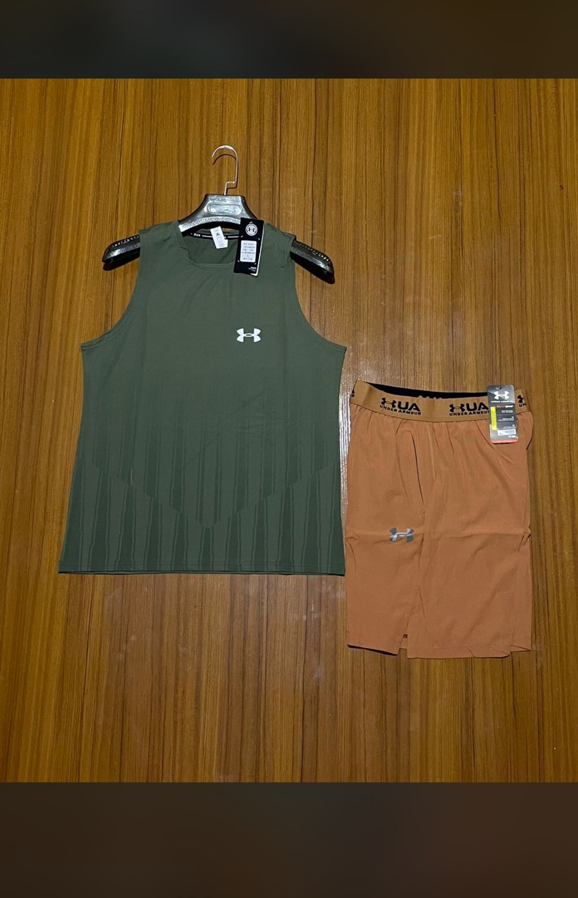 Ensemble short avec débardeur de marque