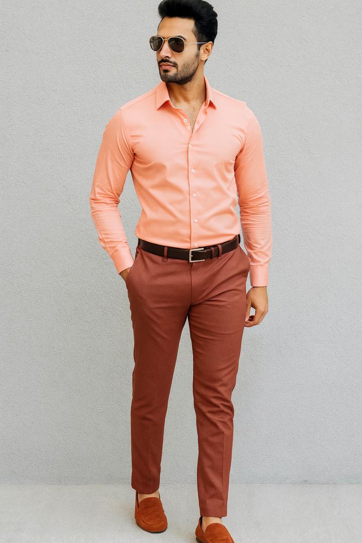 Ensemble chemise en coton