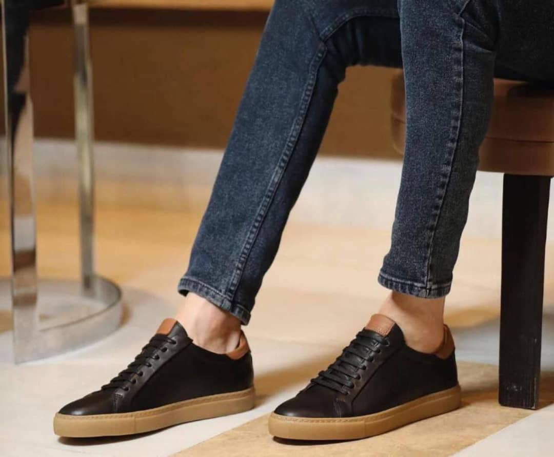 Sneckers 100% cuir