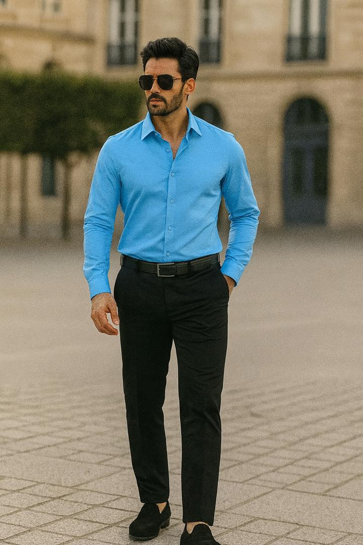 Ensemble chemise en coton
