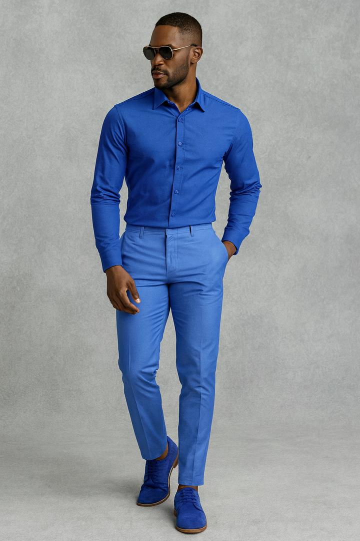 Ensemble chemise en coton
