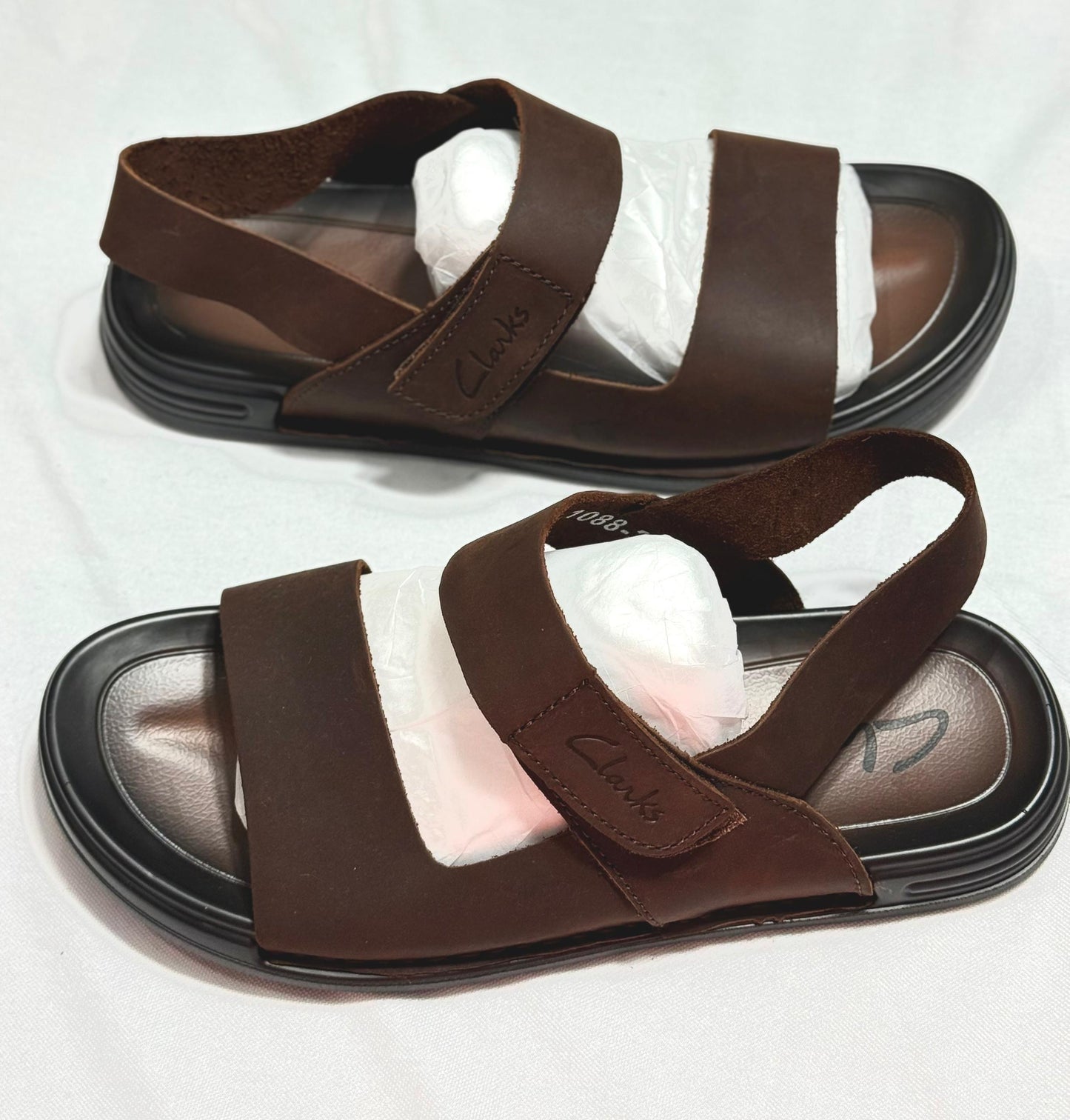 Sandales en cuir