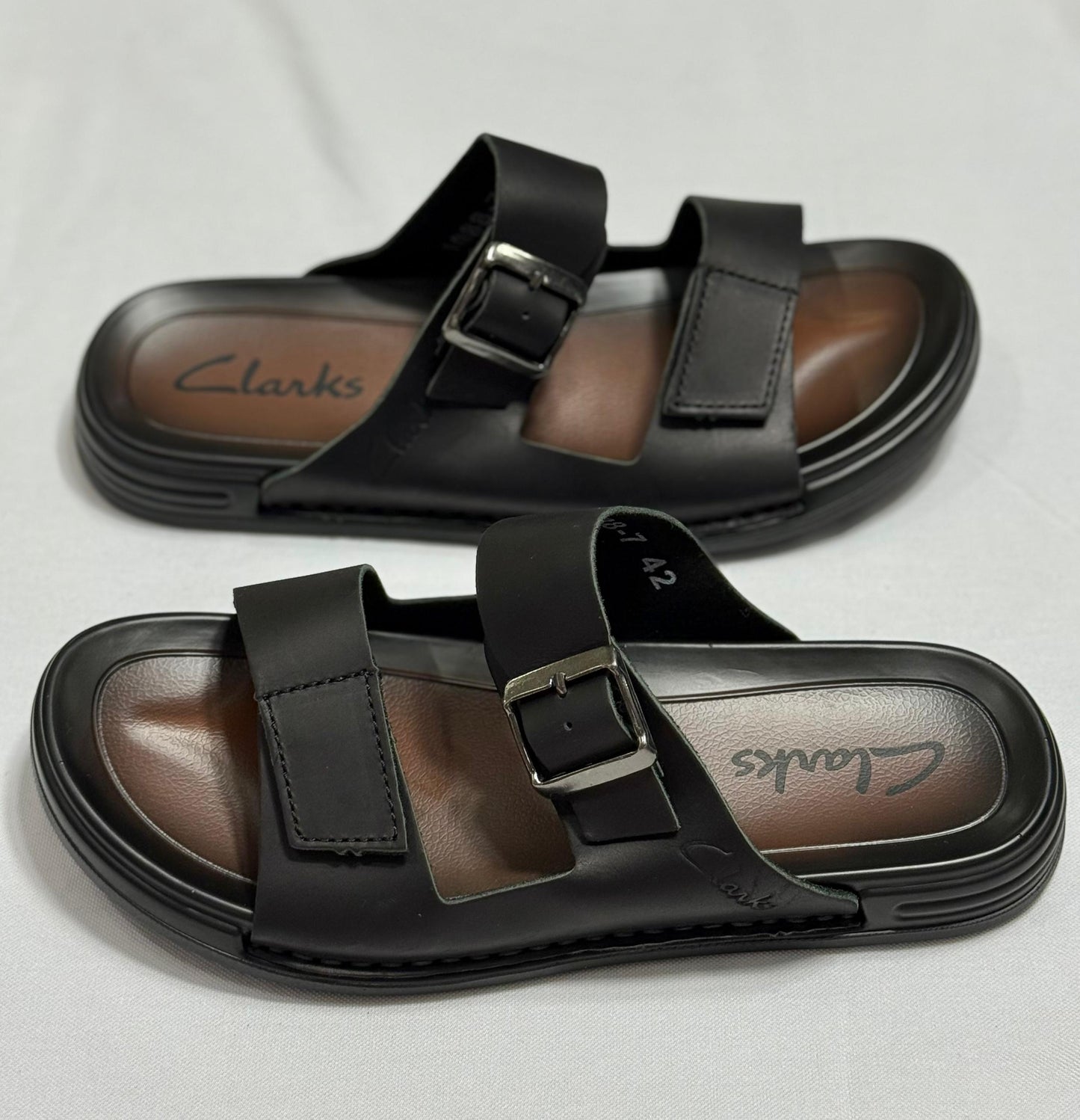 Sandales en cuir