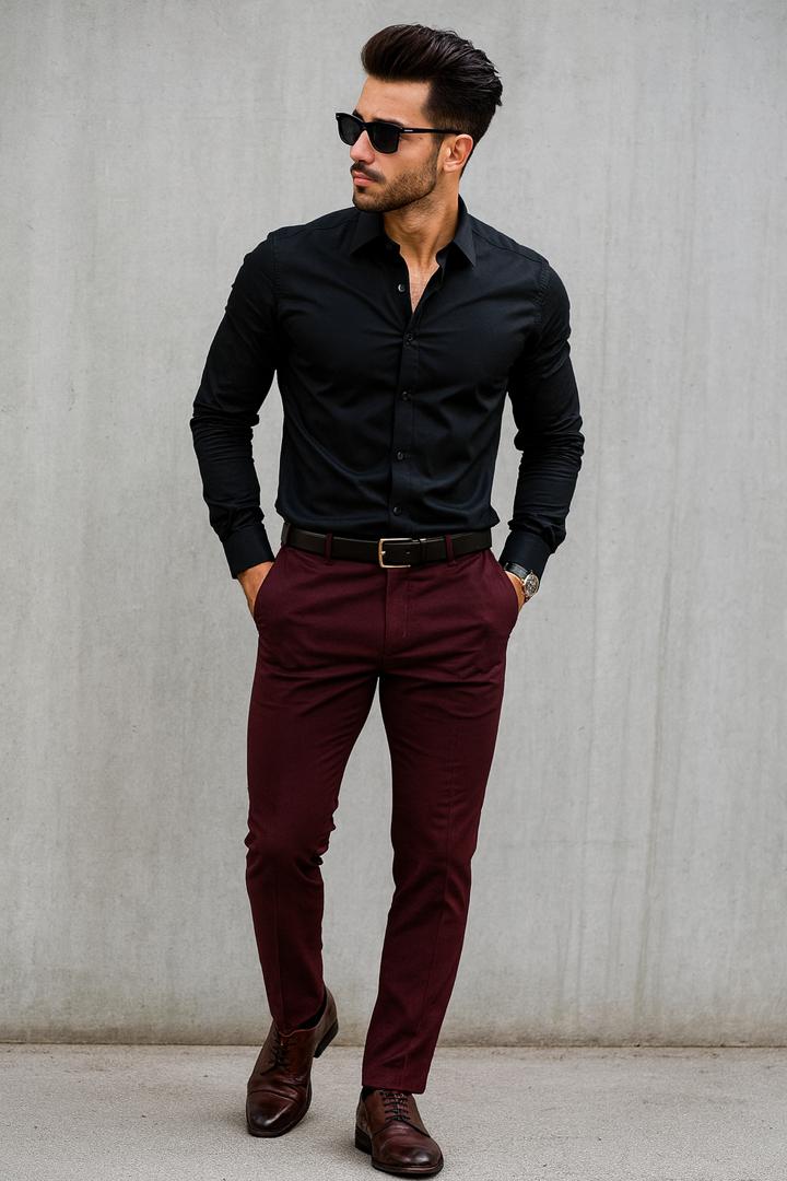 Ensemble chemise en coton