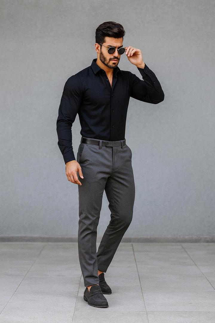 Ensemble chemise en coton