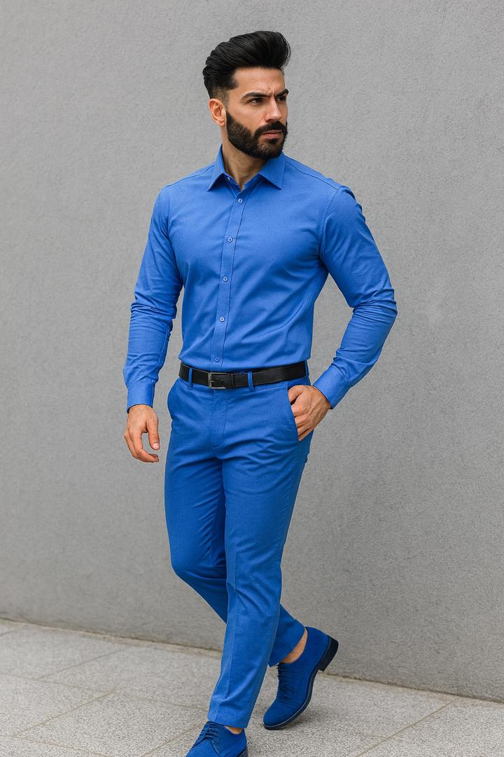 Ensemble chemise en coton