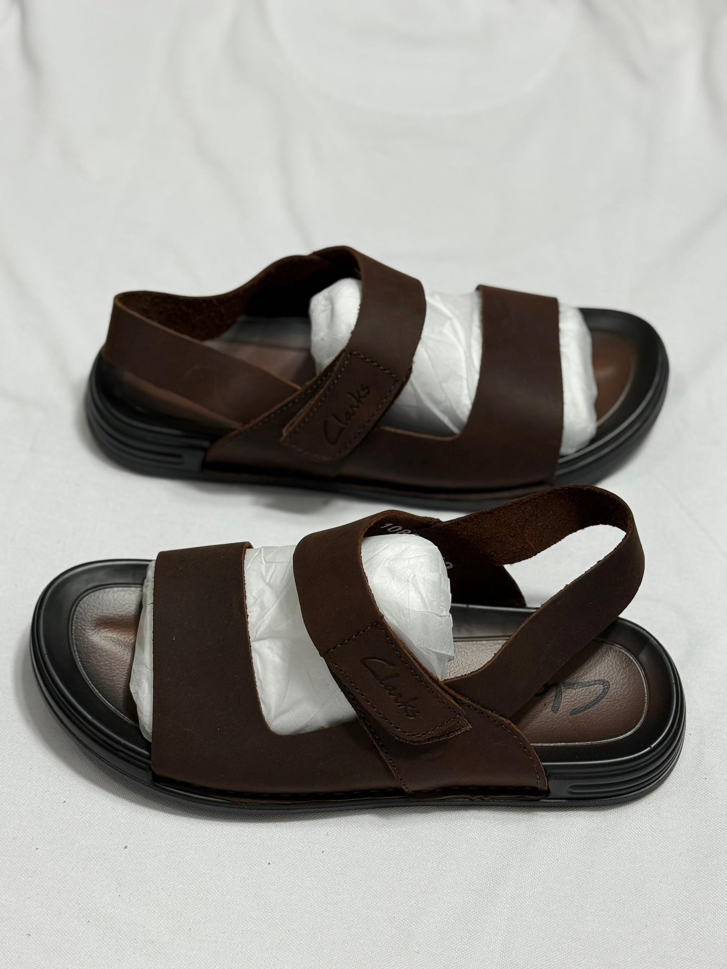 Sandales en cuir