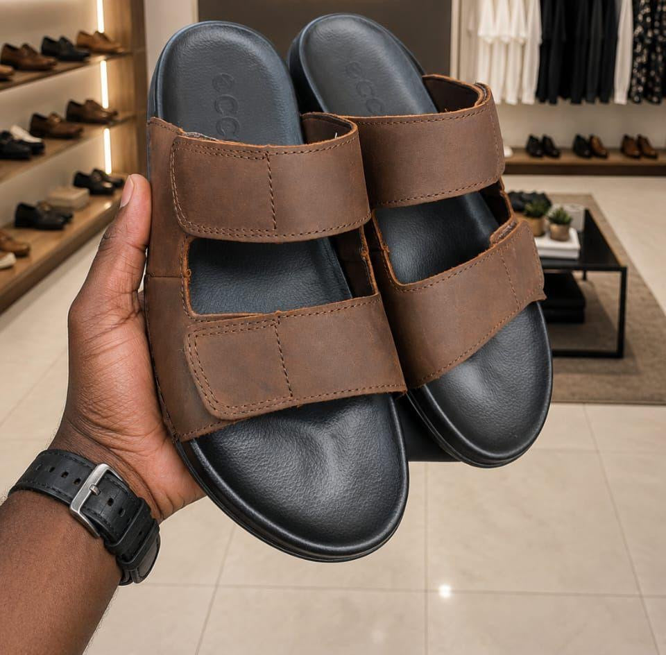 Sandales en cuir