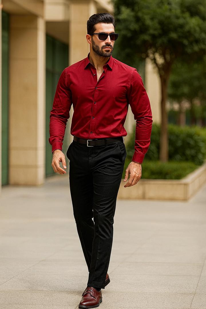 Ensemble chemise en coton