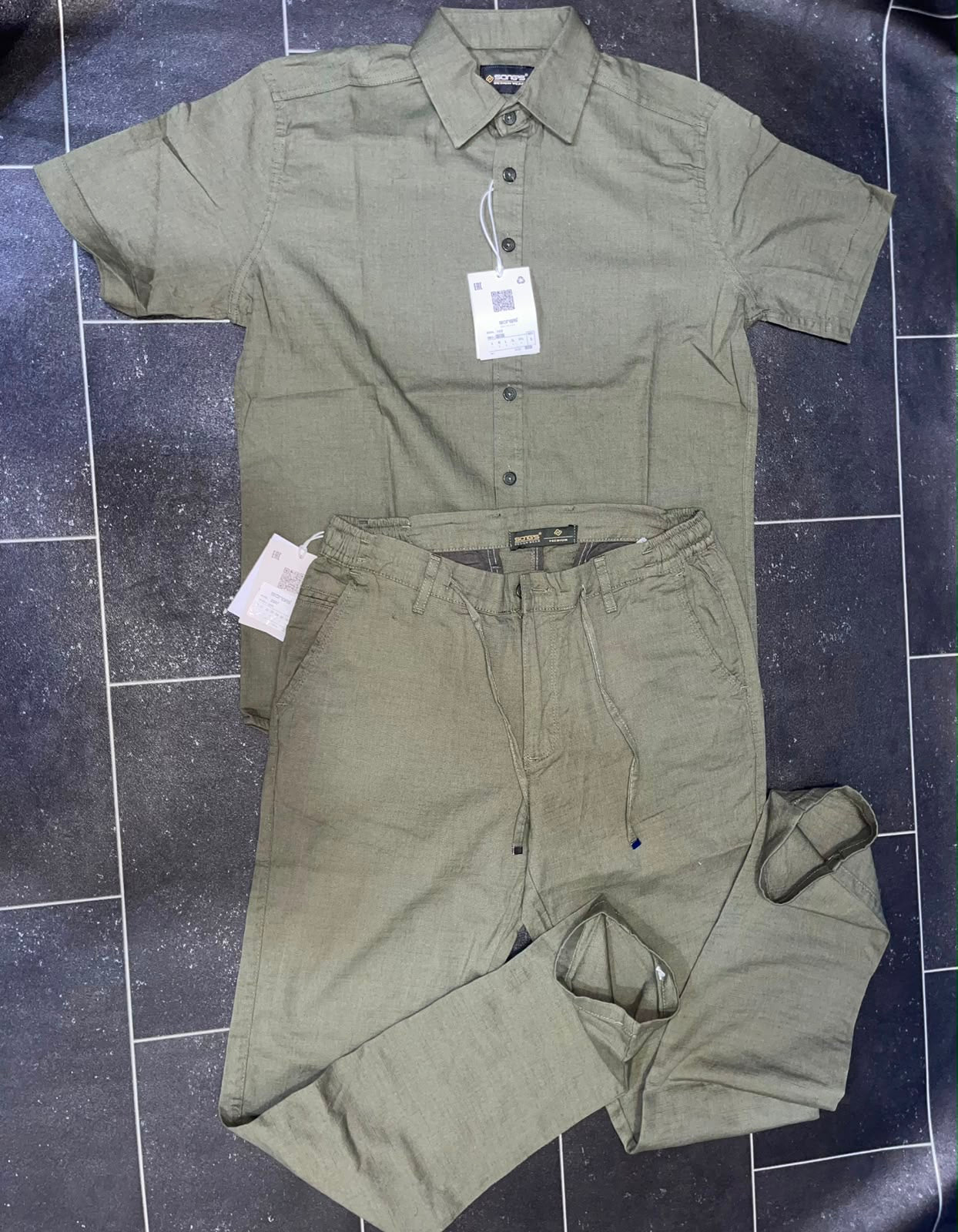 Ensemble short en Lin