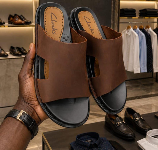 Sandales en cuir