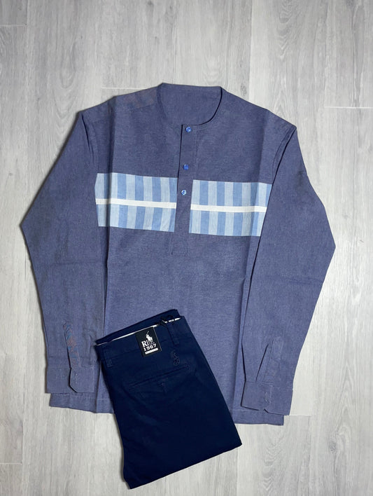 Ensemble chemise coton