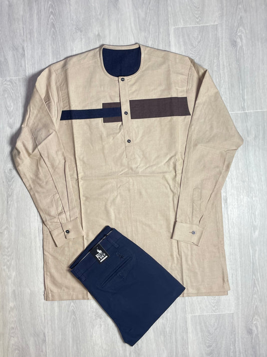 Ensemble chemise en coton