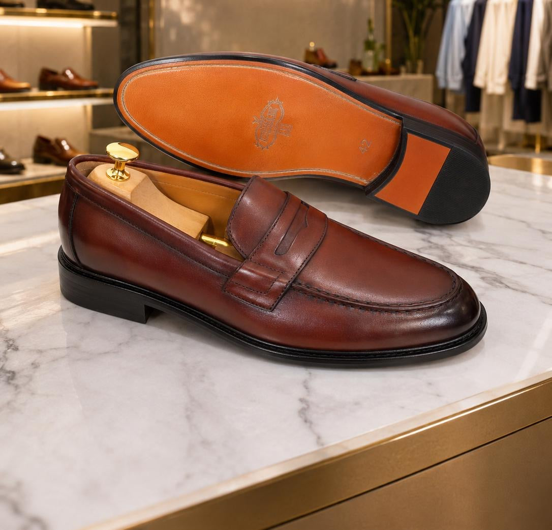Soulier en cuir