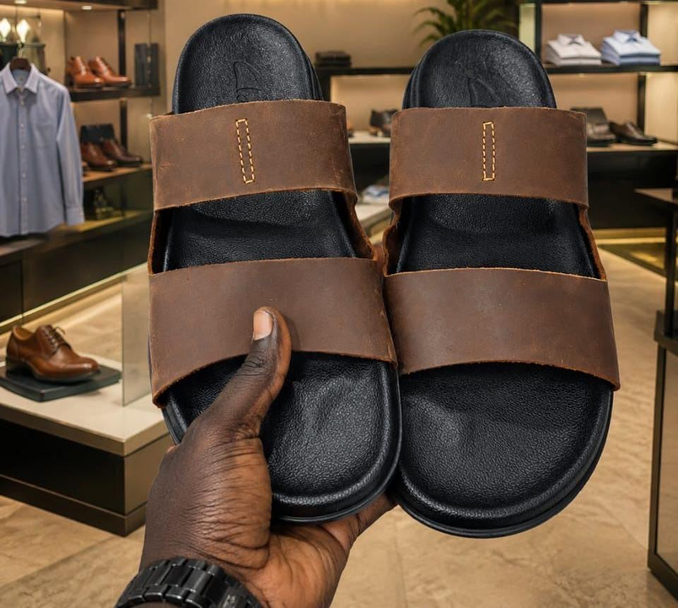 Sandales en cuir