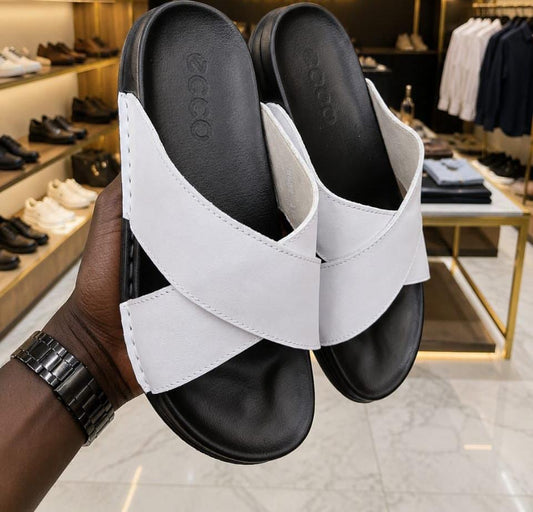 Sandales en cuir