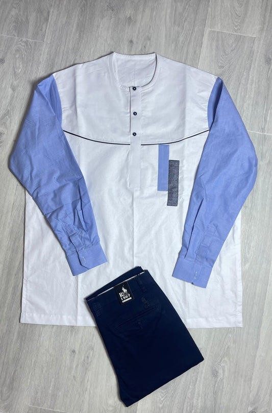 Ensemble chemise en coton