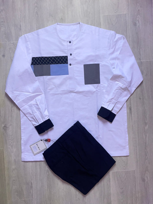 Ensemble chemise en coton