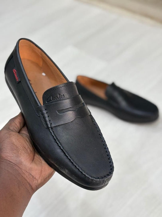 Mocassin en cuir