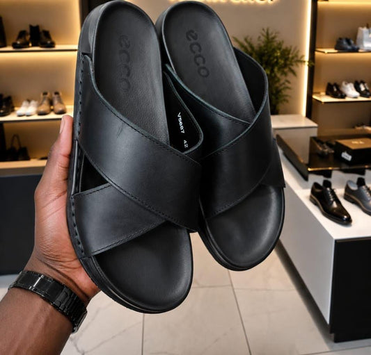 Sandales en cuir