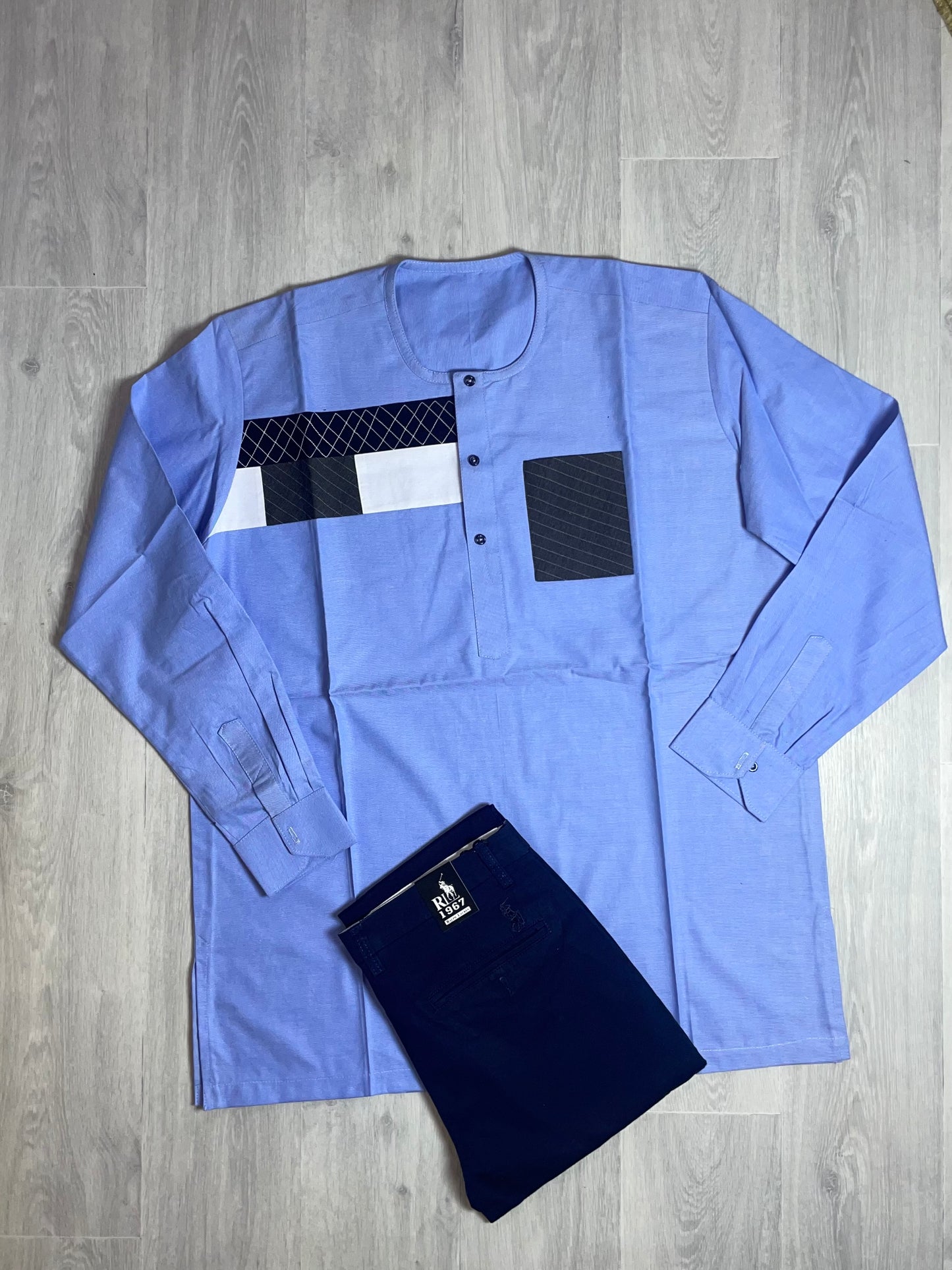 Ensemble chemise en coton