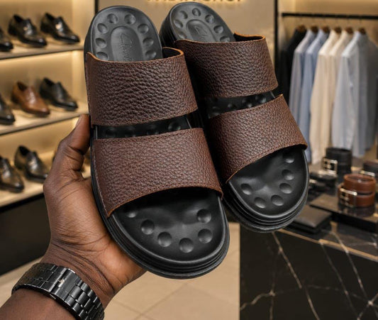 Sandales en cuir