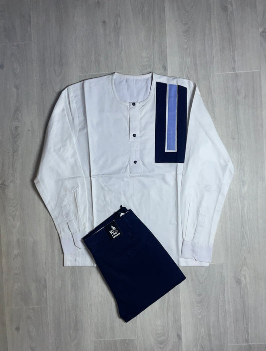 Ensemble chemise en coton